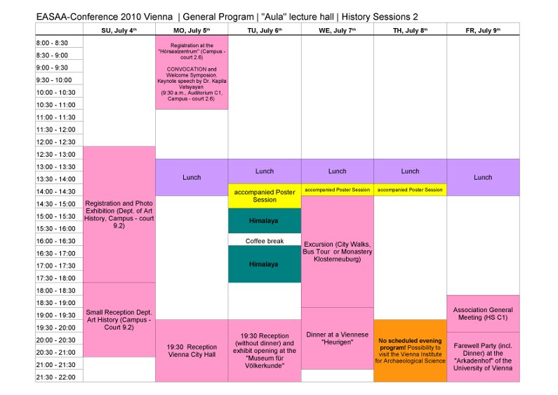 Conference Schedule