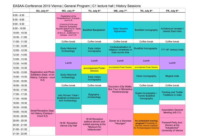 Conference Schedule