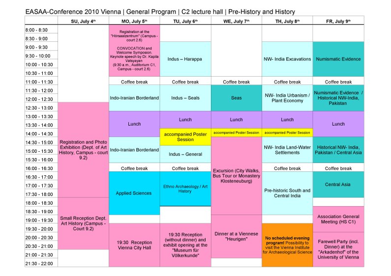 Conference Schedule